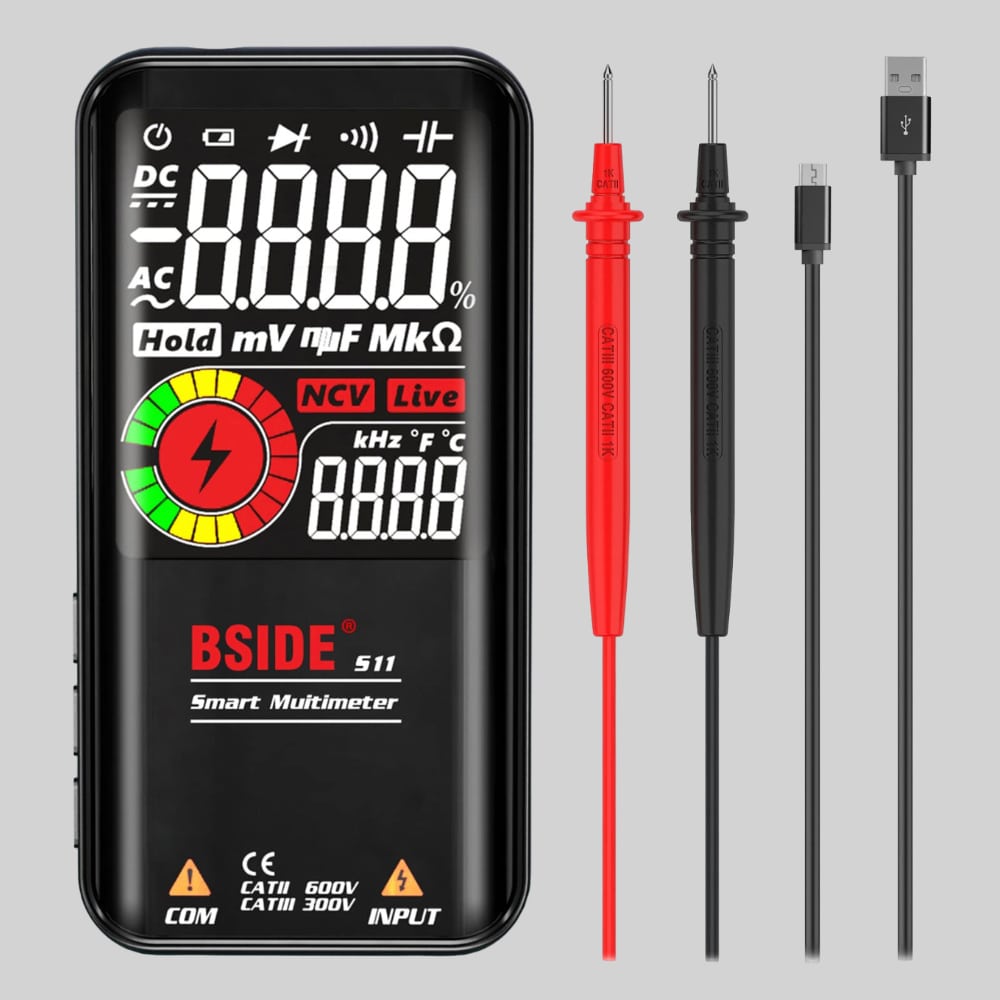 BSIDE Digital Multimeter 