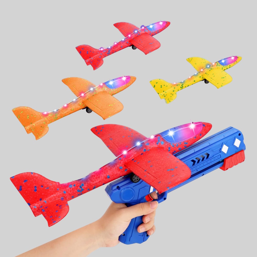 Airplane Toy with Launcher